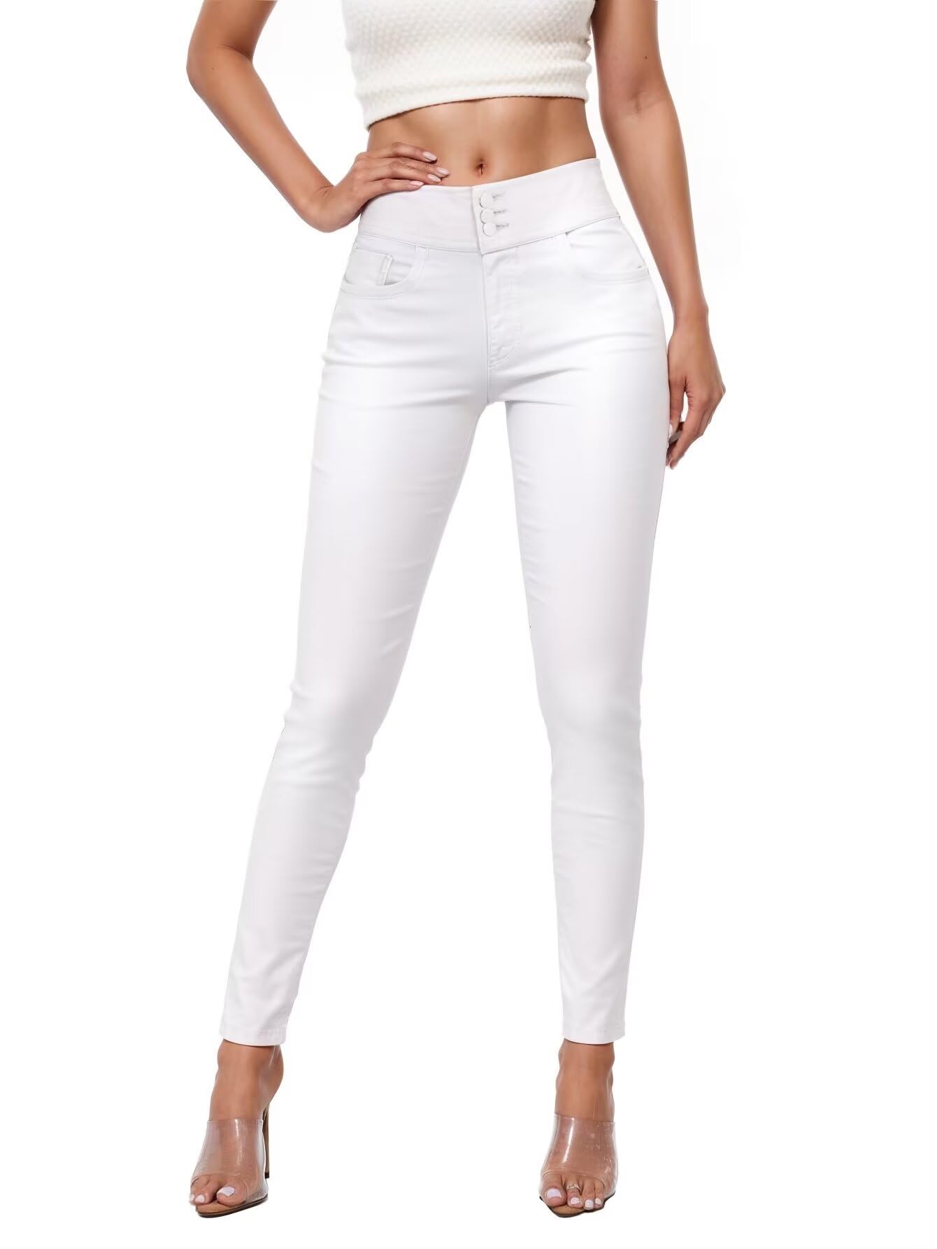 Hybrid & Company Women's Skinny Leg Pants