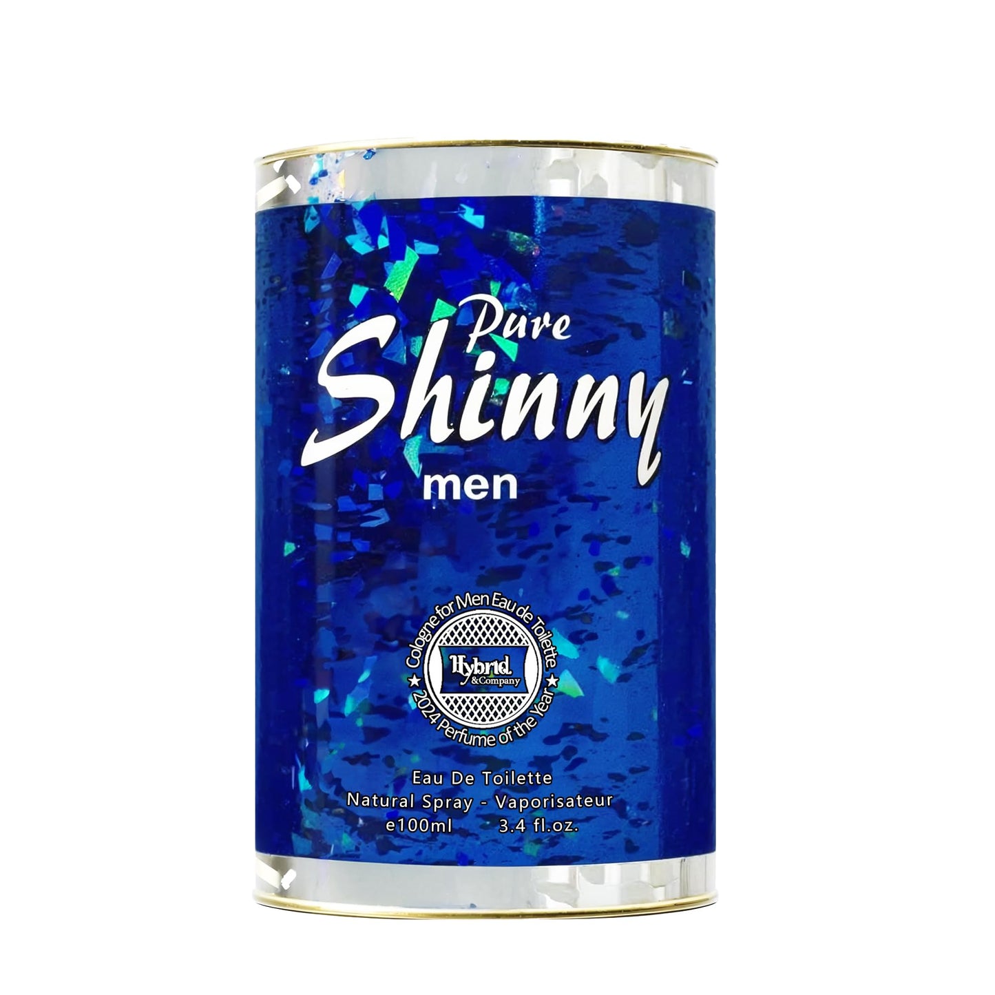 Pure Shiny Men For Men Eau De Toilette Vaporisateur Natural Spray 3.4 Fl Oz