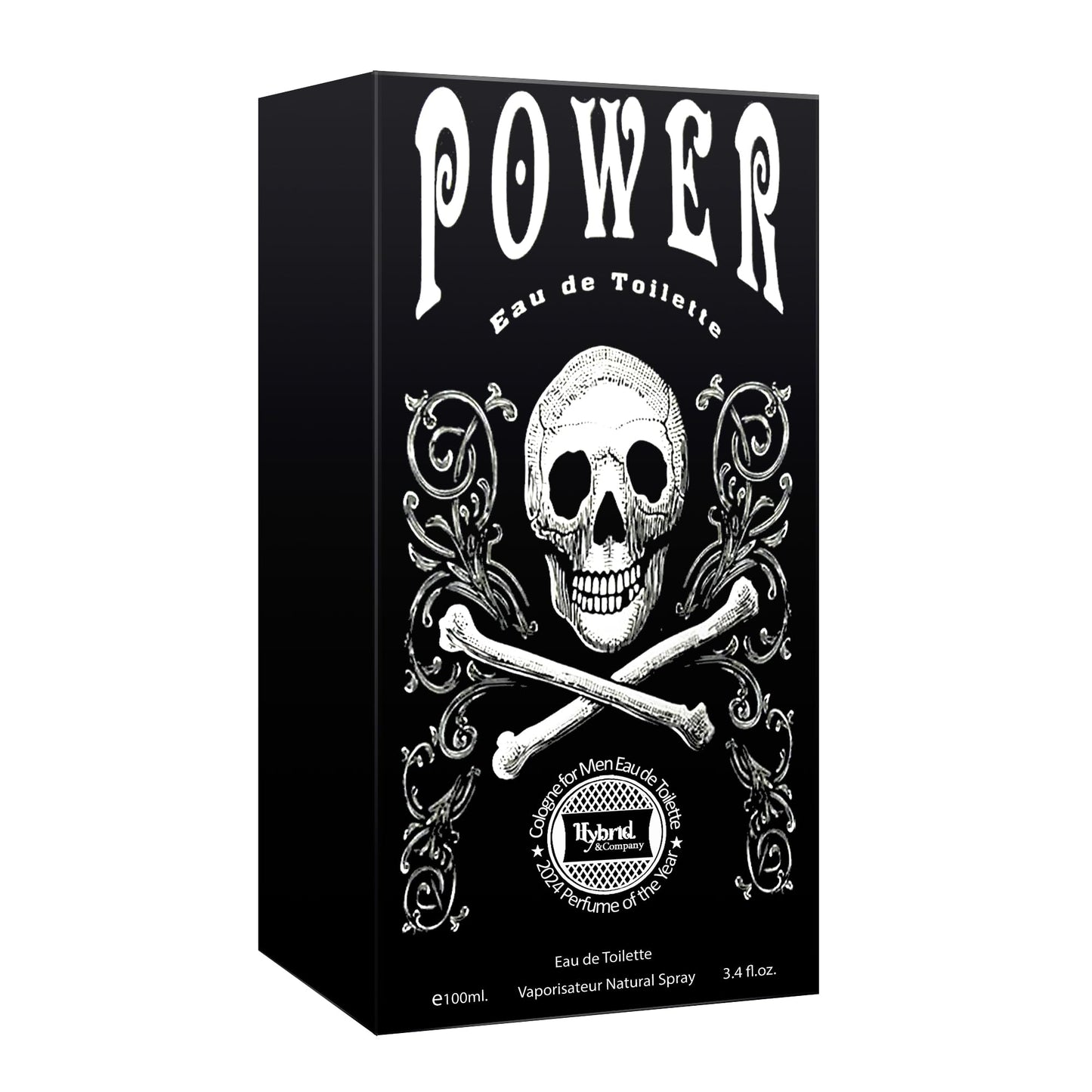 Power For Men Eau De Toilette Vaporisateur Natural Spray 3.4 Fl Oz