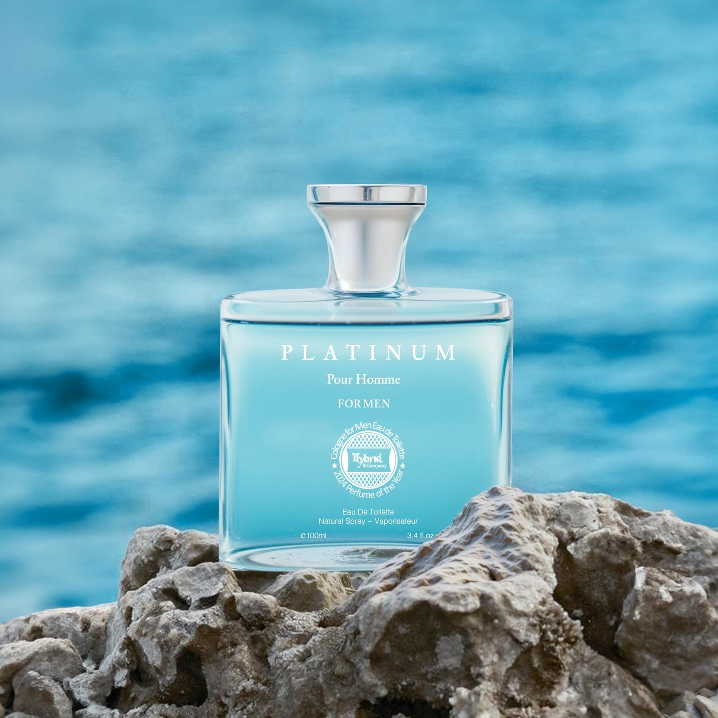 Platinum Pour Homme For Men Eau De Toilette Vaporisateur Natural Spray 3.4 Fl Oz