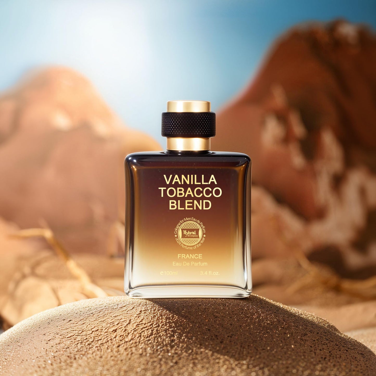 Vanilla Tobaco Blend For Men Eau De Parfum Vaporisateur Natural Spray 3.4 Fl Oz