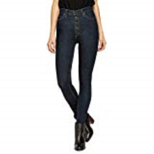 Plus Women's Super Stretch 5 Button Skinny Jeans