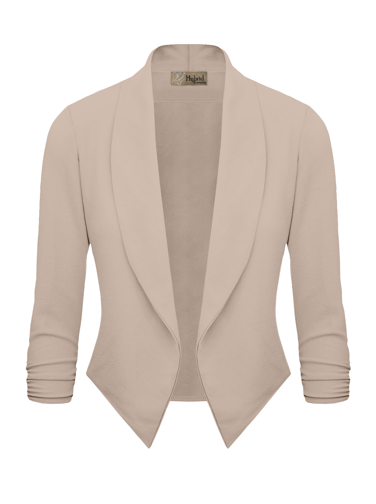 Women's Plus Casual Open Front Blazer