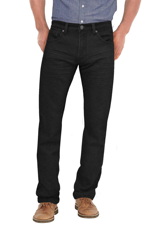 Mens Super Comfy Straight Stretch Denim Jean