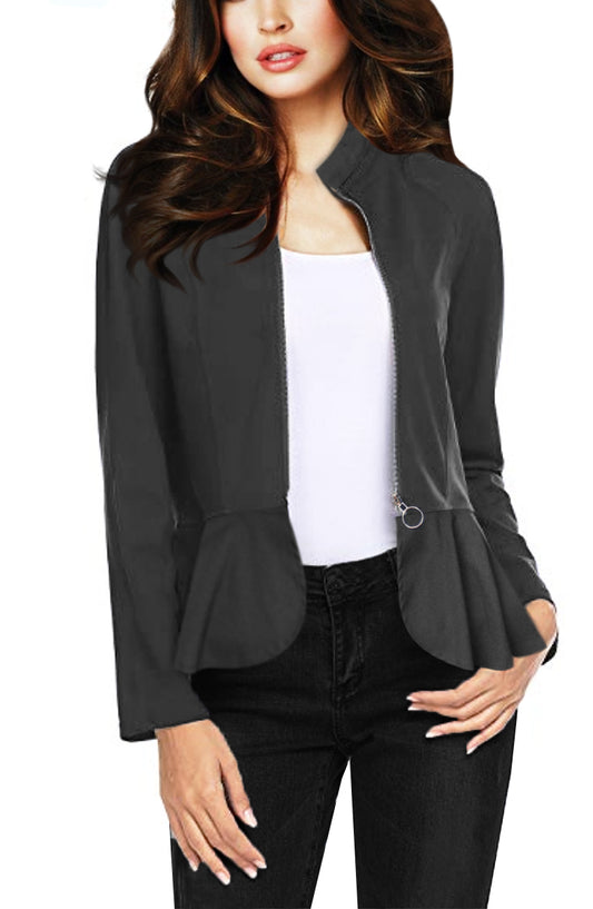 Women's Millennium Zip up Blazer Jacket