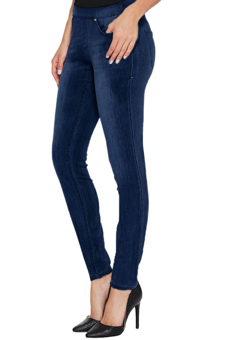 Plus Size Womens Super Stretch Skinny Pant with Long/Regular/Short Inseam