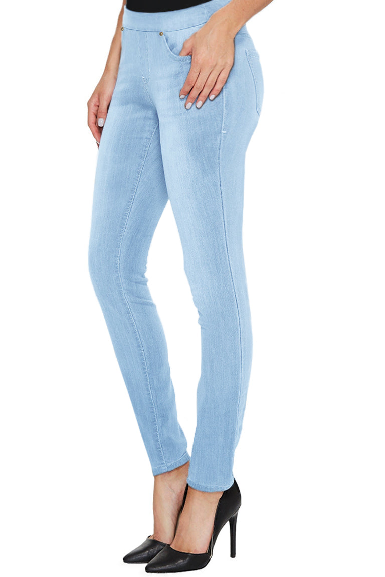 Plus Size Womens Super Stretch Skinny Pant with Long/Regular/Short Inseam