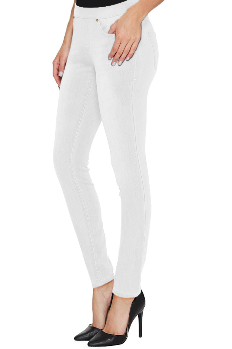Plus Size Womens Super Stretch Skinny Pant with Long/Regular/Short Inseam
