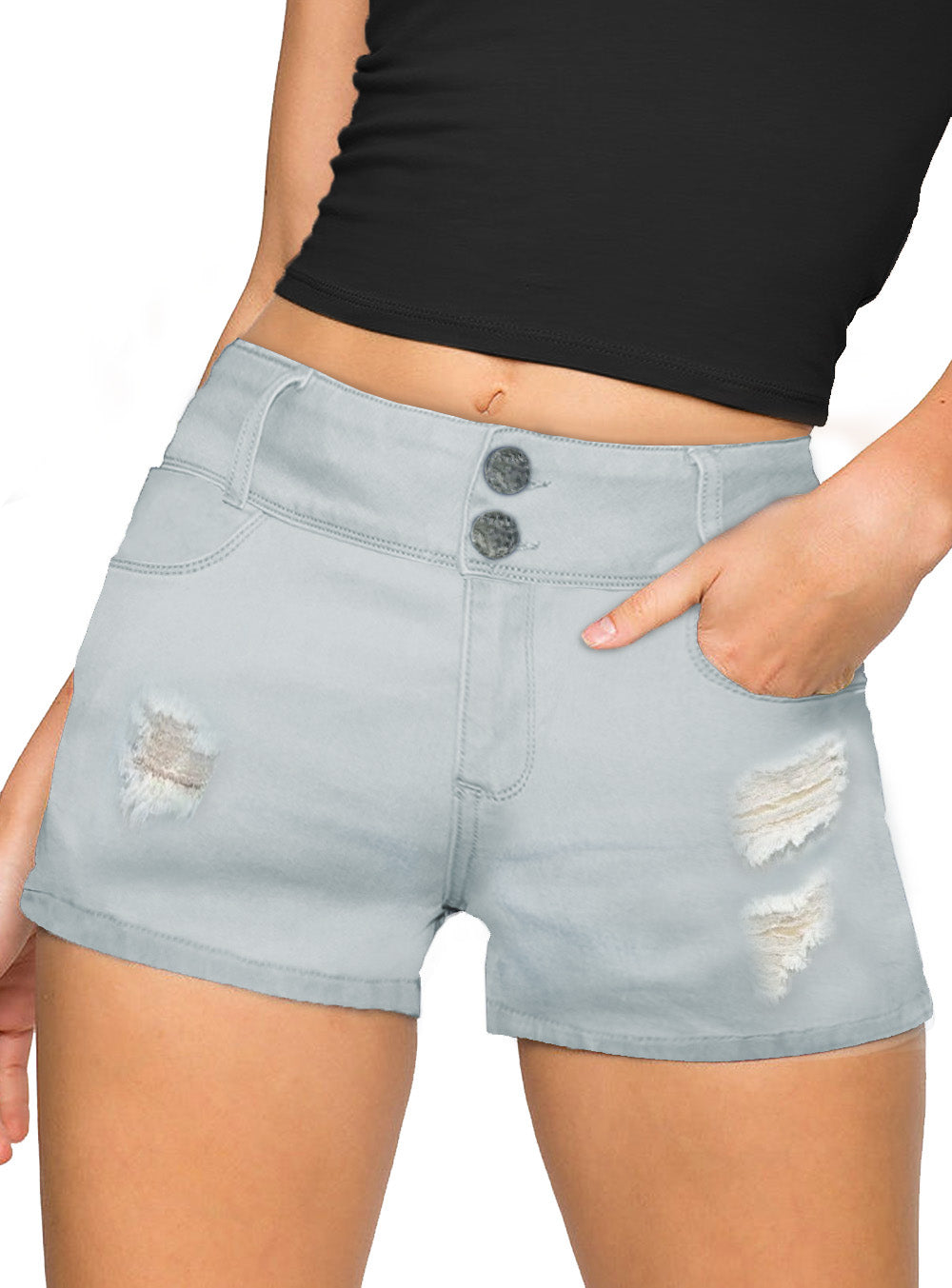 Plus-Size-Women-Bum-Lift-V2-Denim-Short