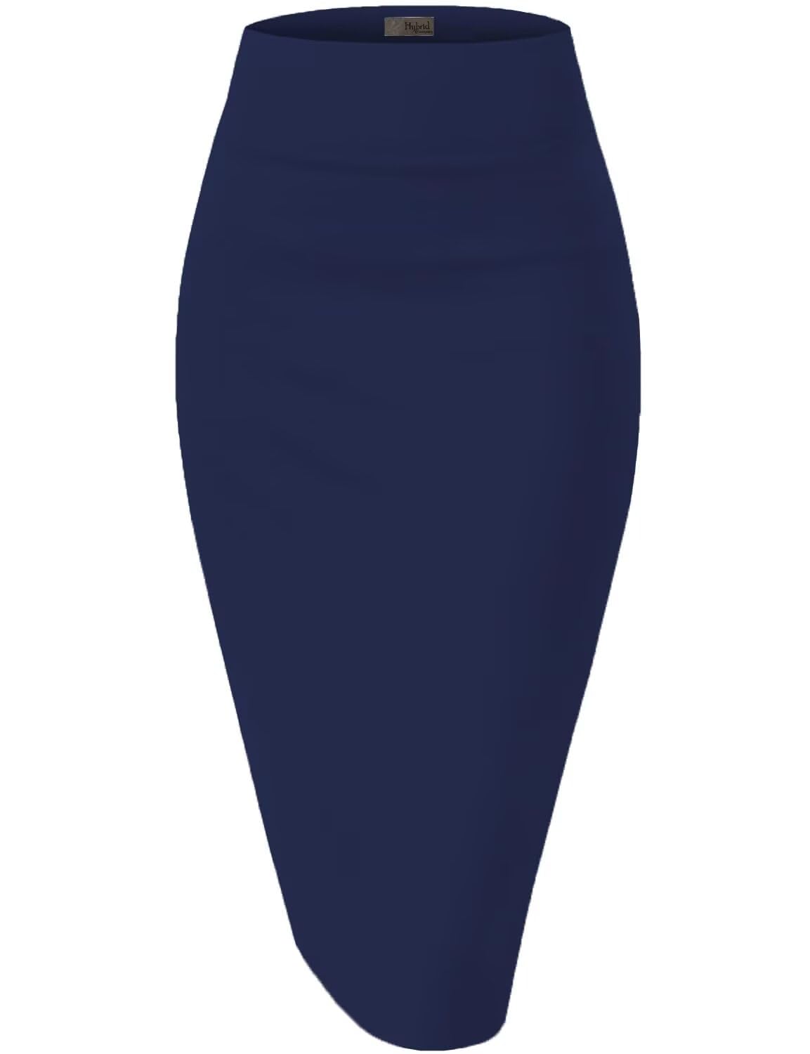 Hybrid & Company Women's Ponte Pencil Skirt
