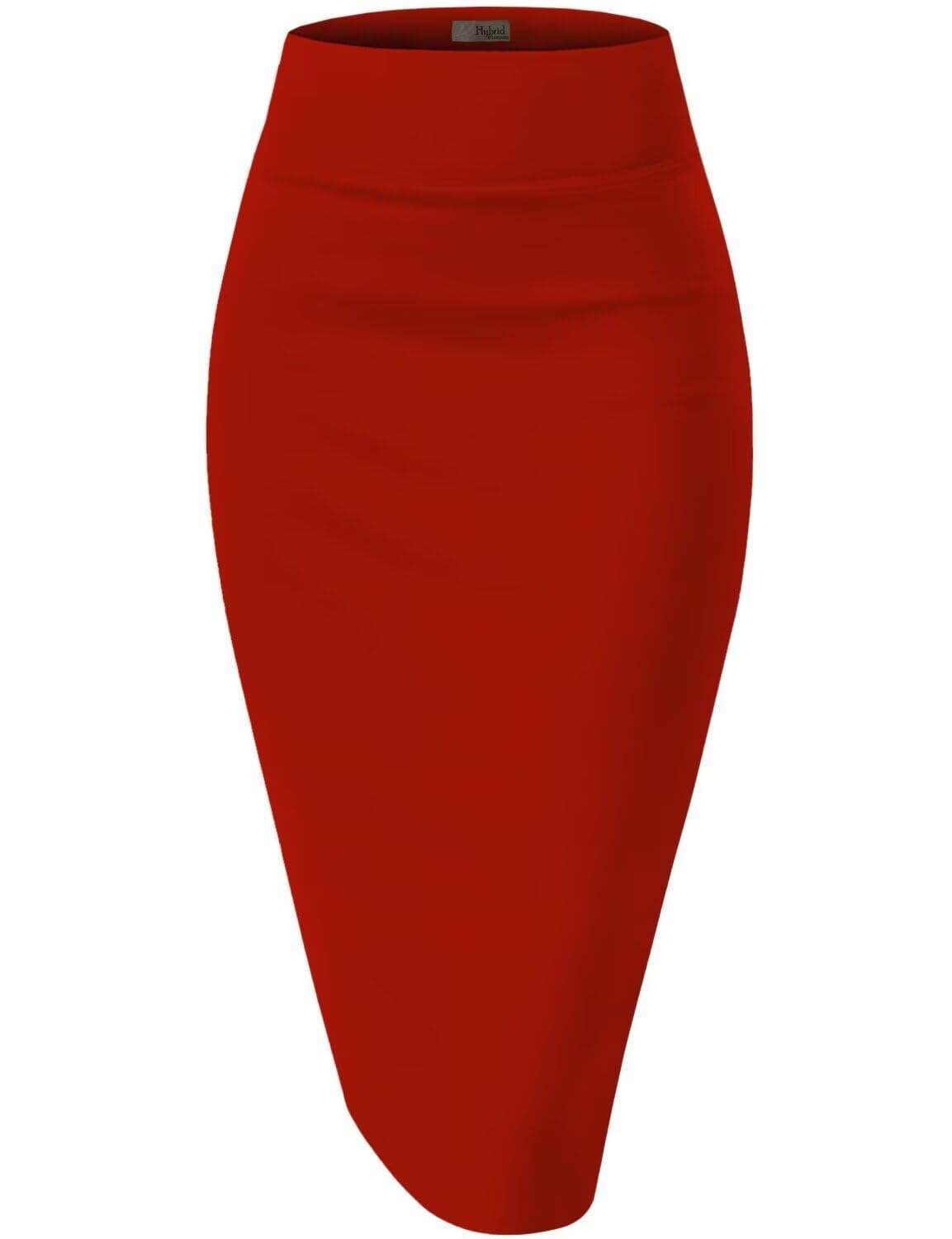 Hybrid & Company Women's Ponte Pencil Skirt