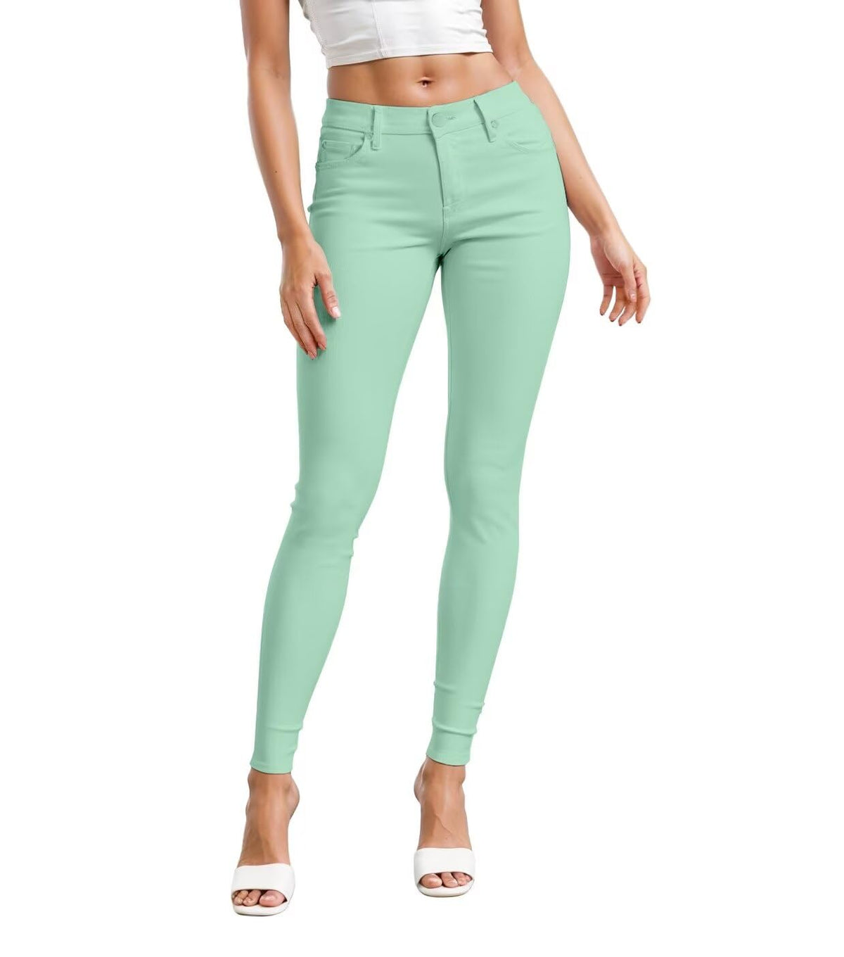 Hybrid & Company Women's Hyper Ultra Stretch Skinny Pants
