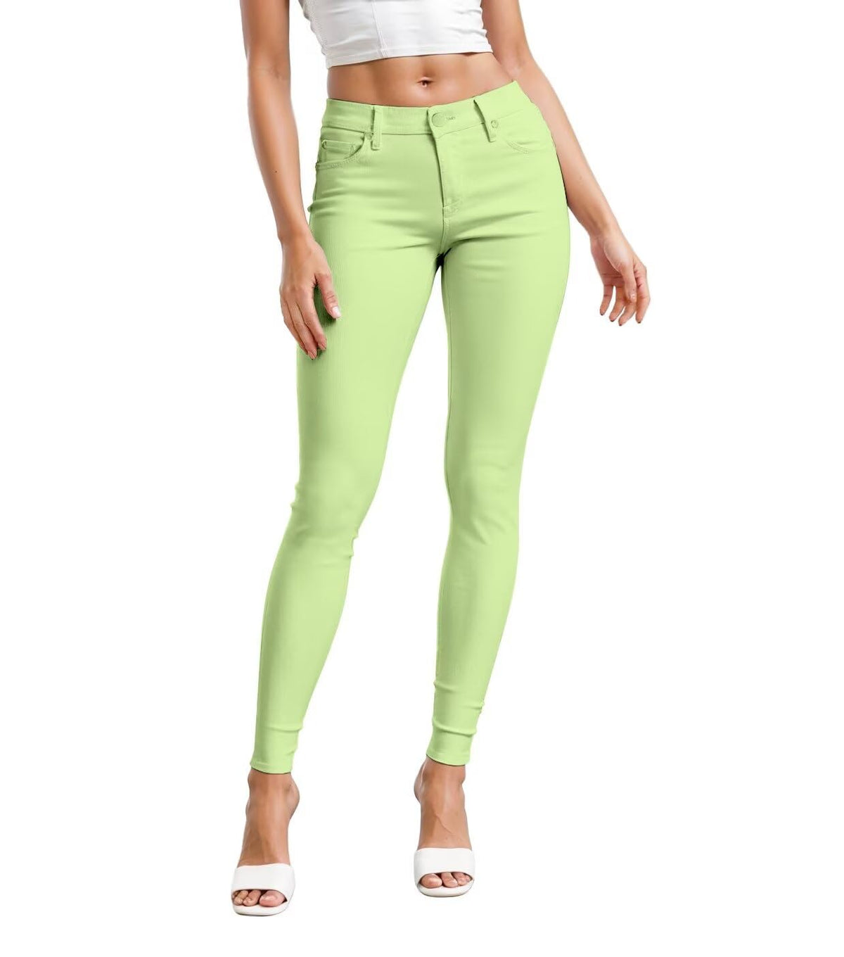 Hybrid & Company Women's Hyper Ultra Stretch Skinny Pants