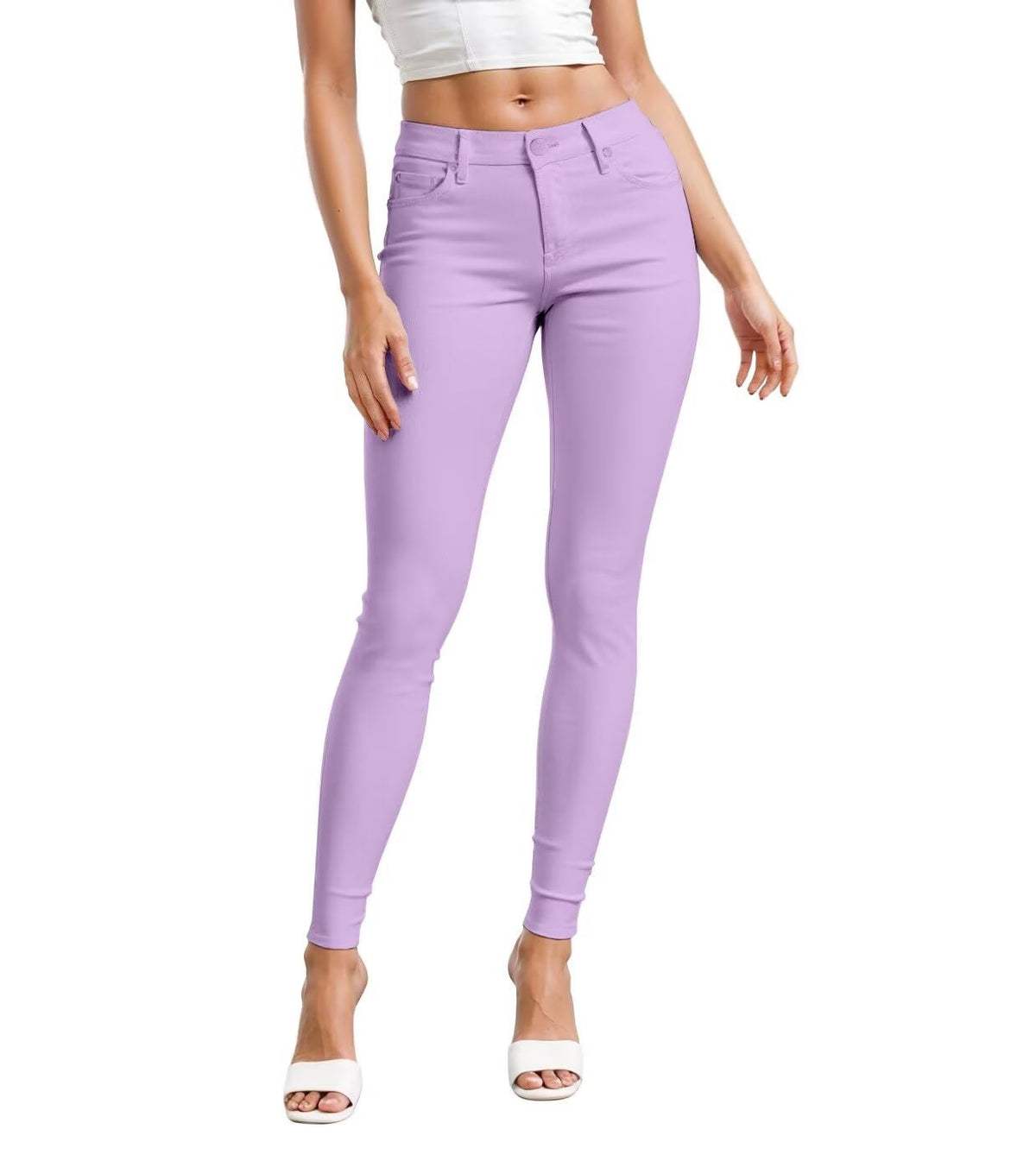Hybrid & Company Women's Hyper Ultra Stretch Skinny Pants