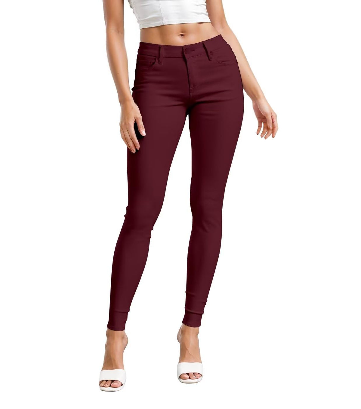 Hybrid & Company Women's Hyper Ultra Stretch Skinny Pants