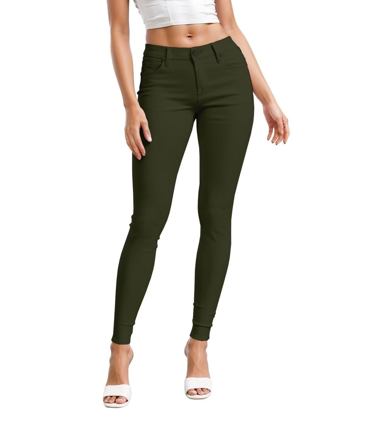 Hybrid & Company Women's Hyper Ultra Stretch Skinny Pants