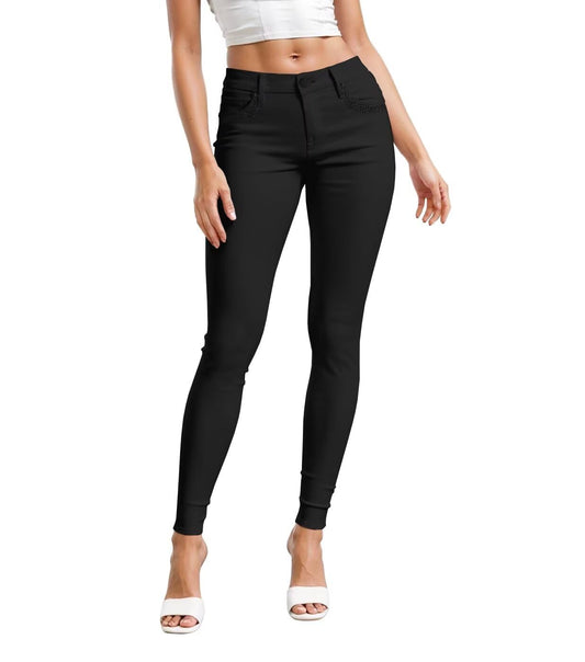 Hybrid & Company Women's Hyper Ultra Stretch Skinny Pants Assorted Styles