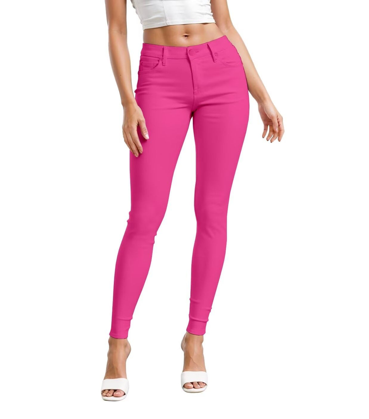 Hybrid & Company Women's Hyper Ultra Stretch Skinny Pants