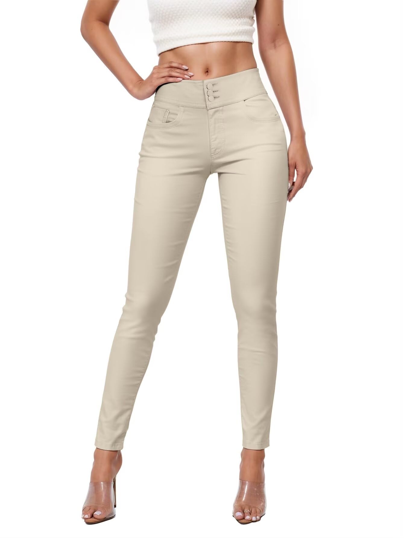 Hybrid & Company Women's Skinny Leg Pants