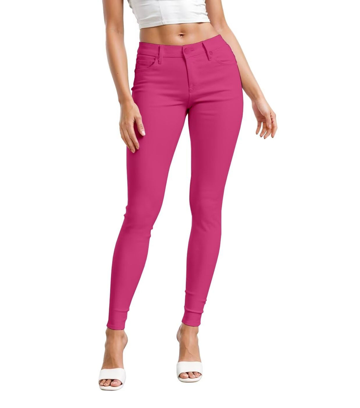 Hybrid & Company Women's Hyper Ultra Stretch Skinny Pants