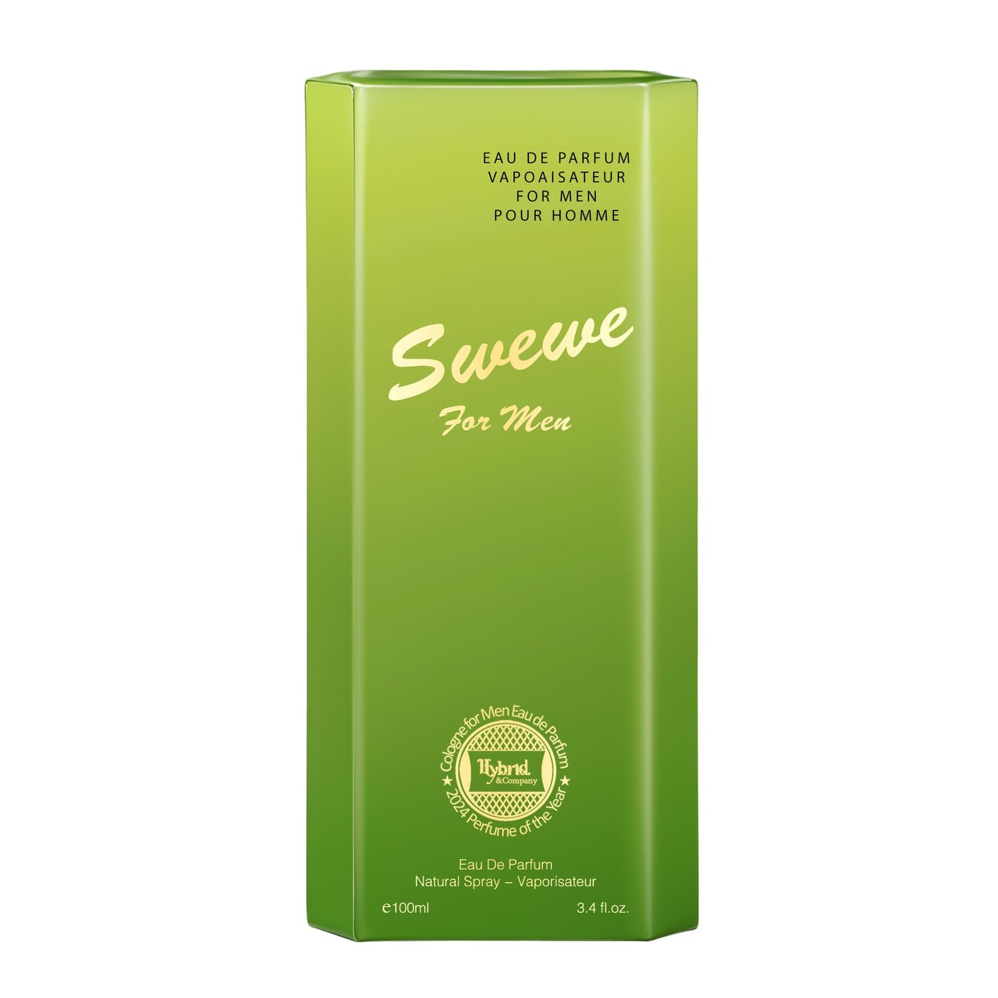 Swerve For Men Eau De Parfum Vaporisateur Natural Spray 3.4 Fl Oz