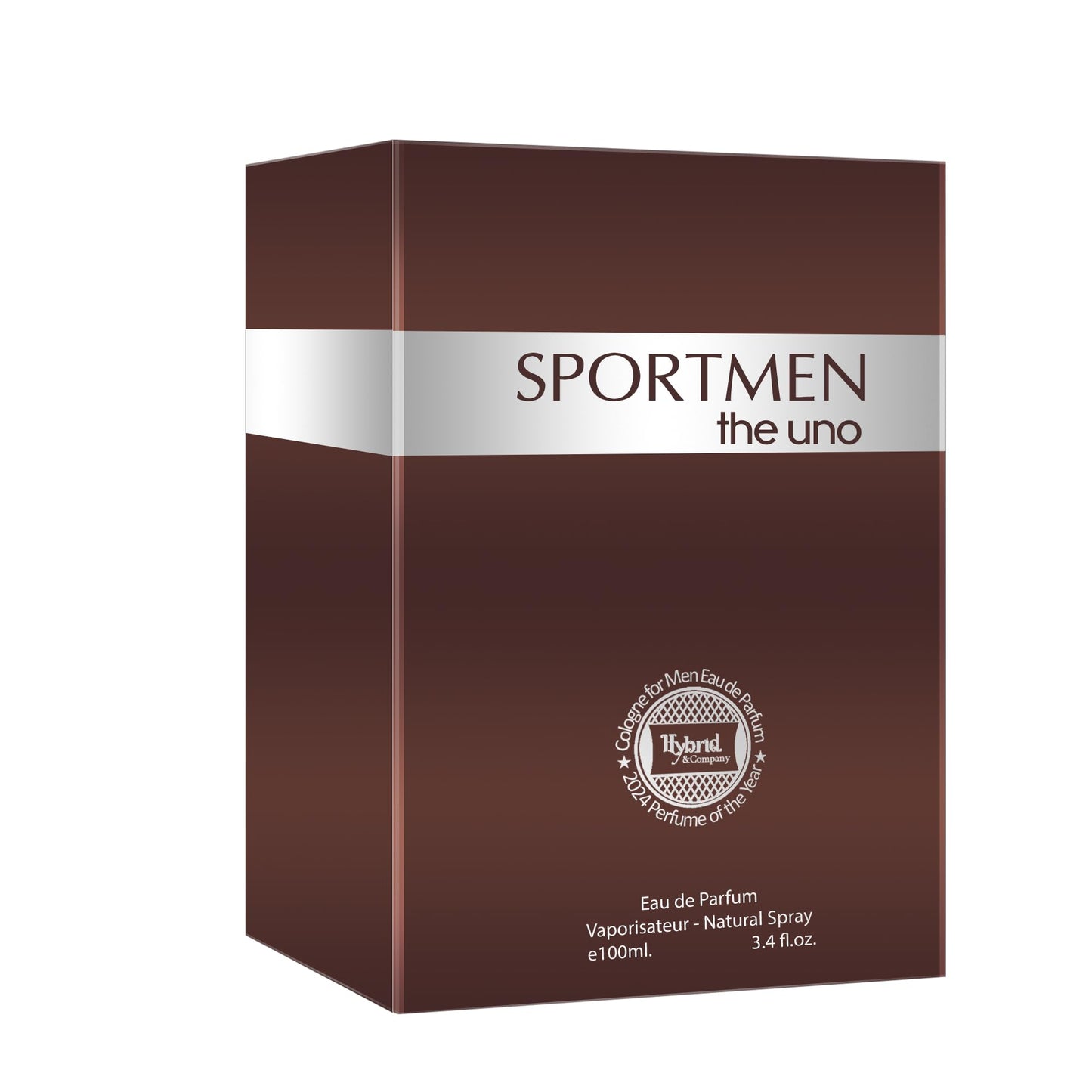 Sportmen the Uno For Men Eau De Parfum Vaporisateur Natural Spray 3.4 Fl Oz