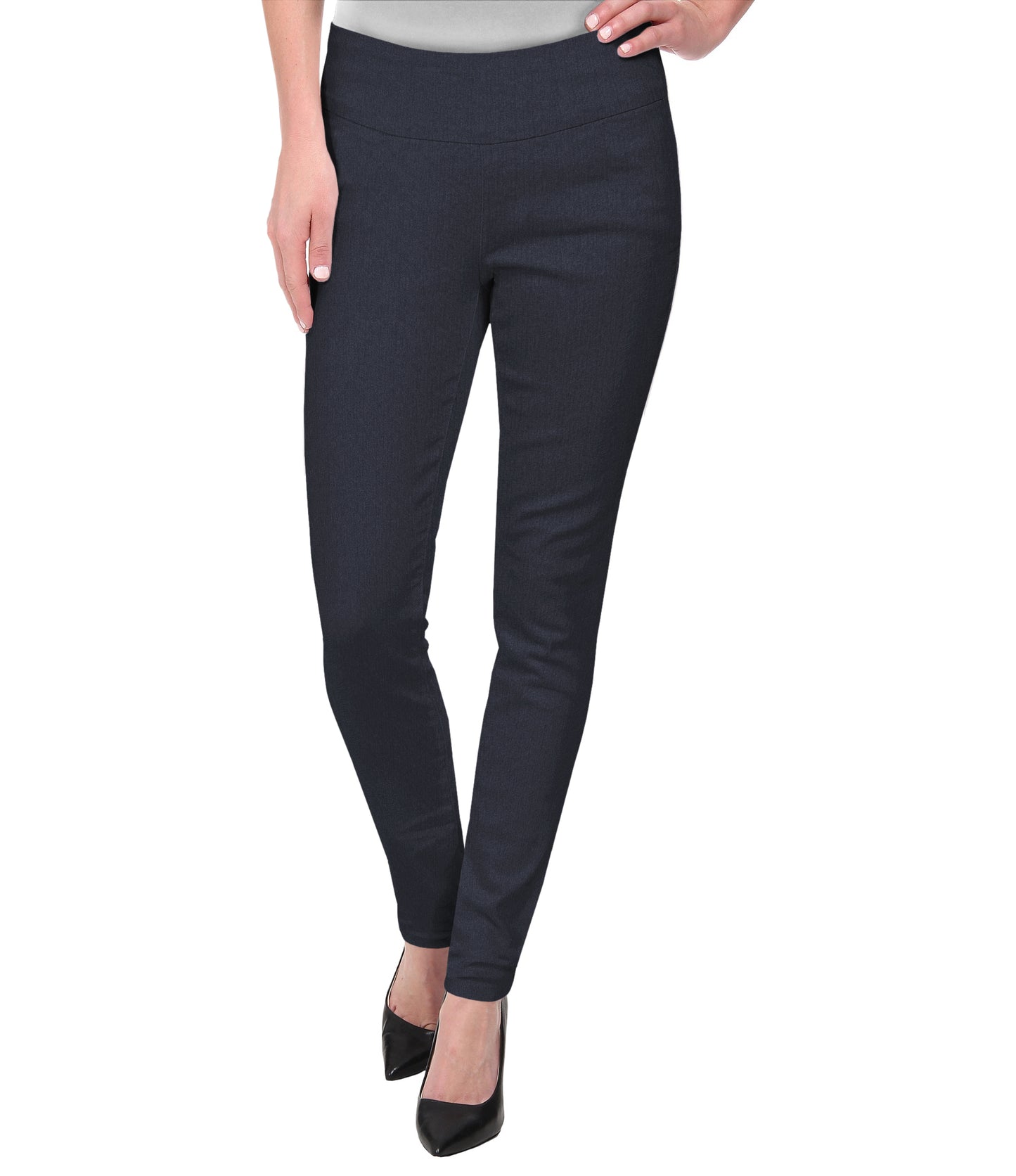 Women's Plus Printed Skinny Trouser Pants