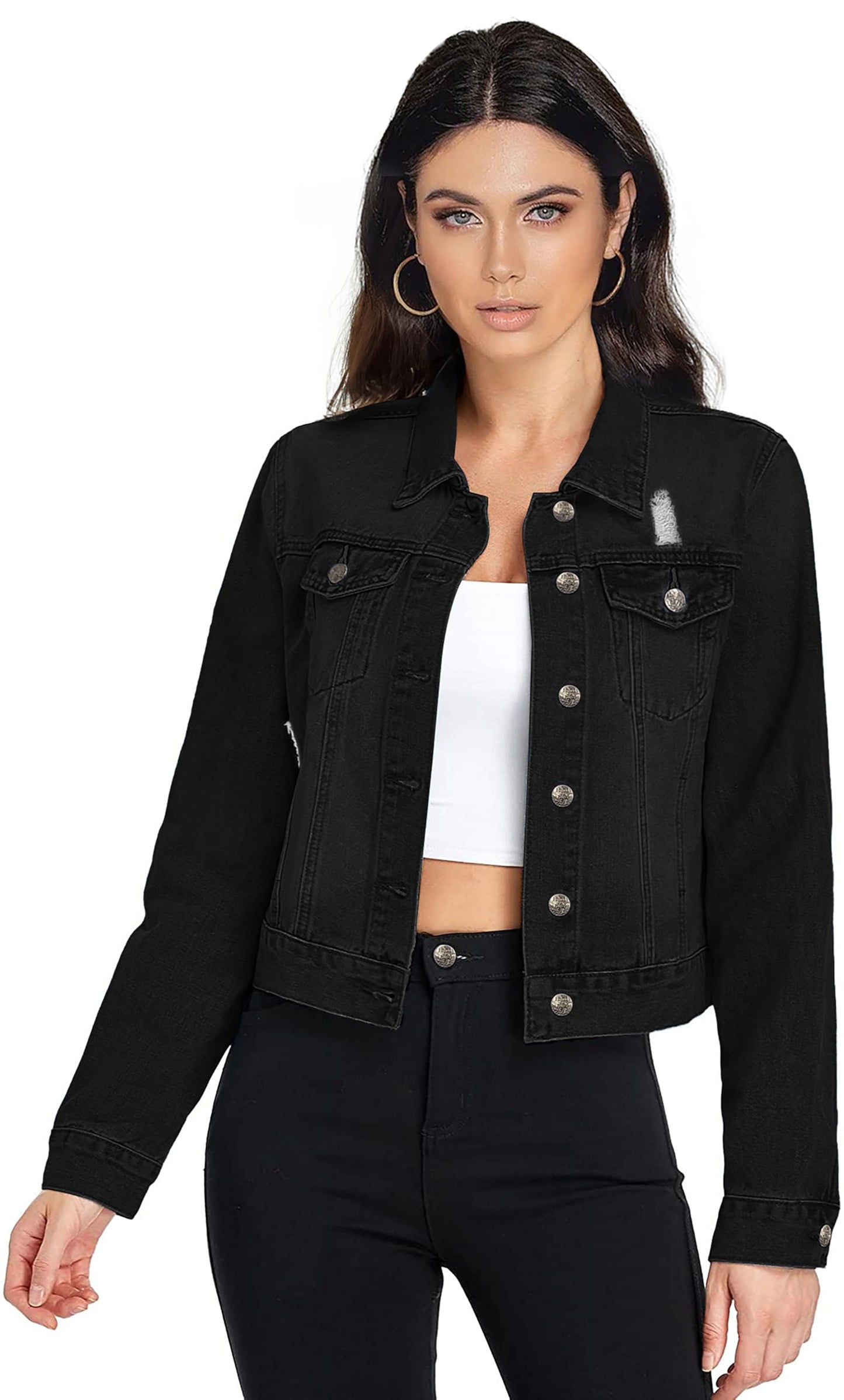 Hybrid & Company Women's Denim Jacket