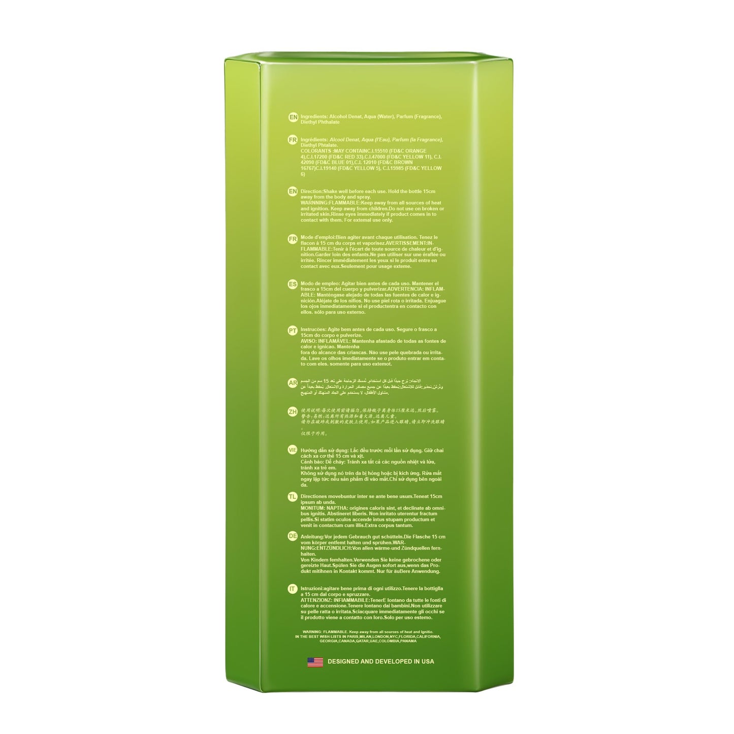 Swerve For Men Eau De Parfum Vaporisateur Natural Spray 3.4 Fl Oz