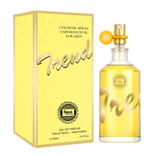 Trend Eau De Parfum For Men Vaporisateur Natural Spray 3.4 Fl Oz