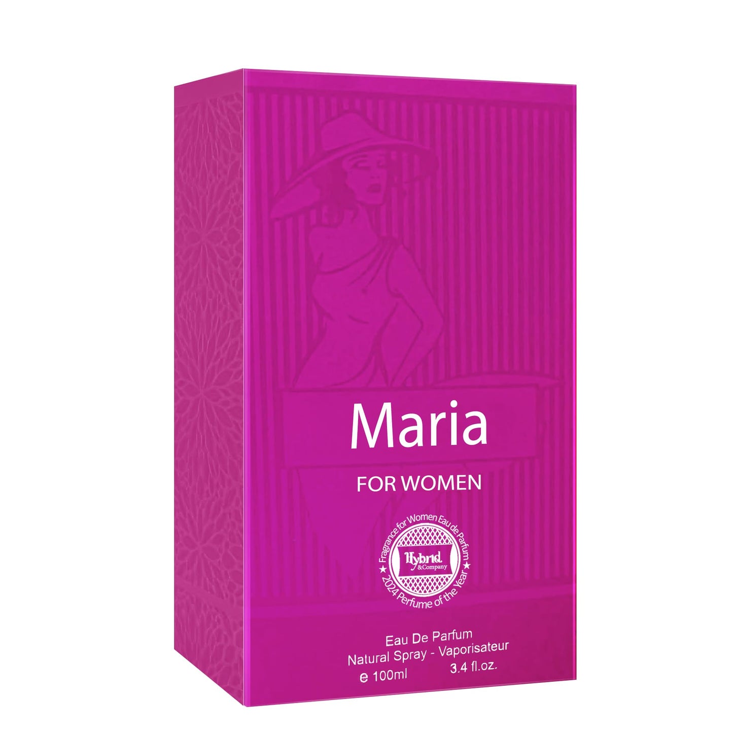 Women Maria Pour Femme Eau De Parfum Natural Spray Vaporisateur 3.4 Fl Oz