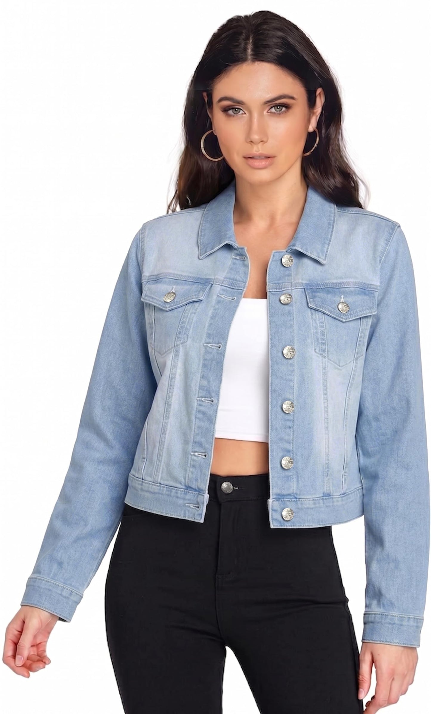Hybrid & Company Women's Denim Jacket