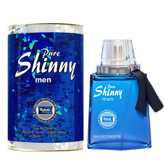 Pure Shiny Men For Men Eau De Toilette Vaporisateur Natural Spray 3.4 Fl Oz