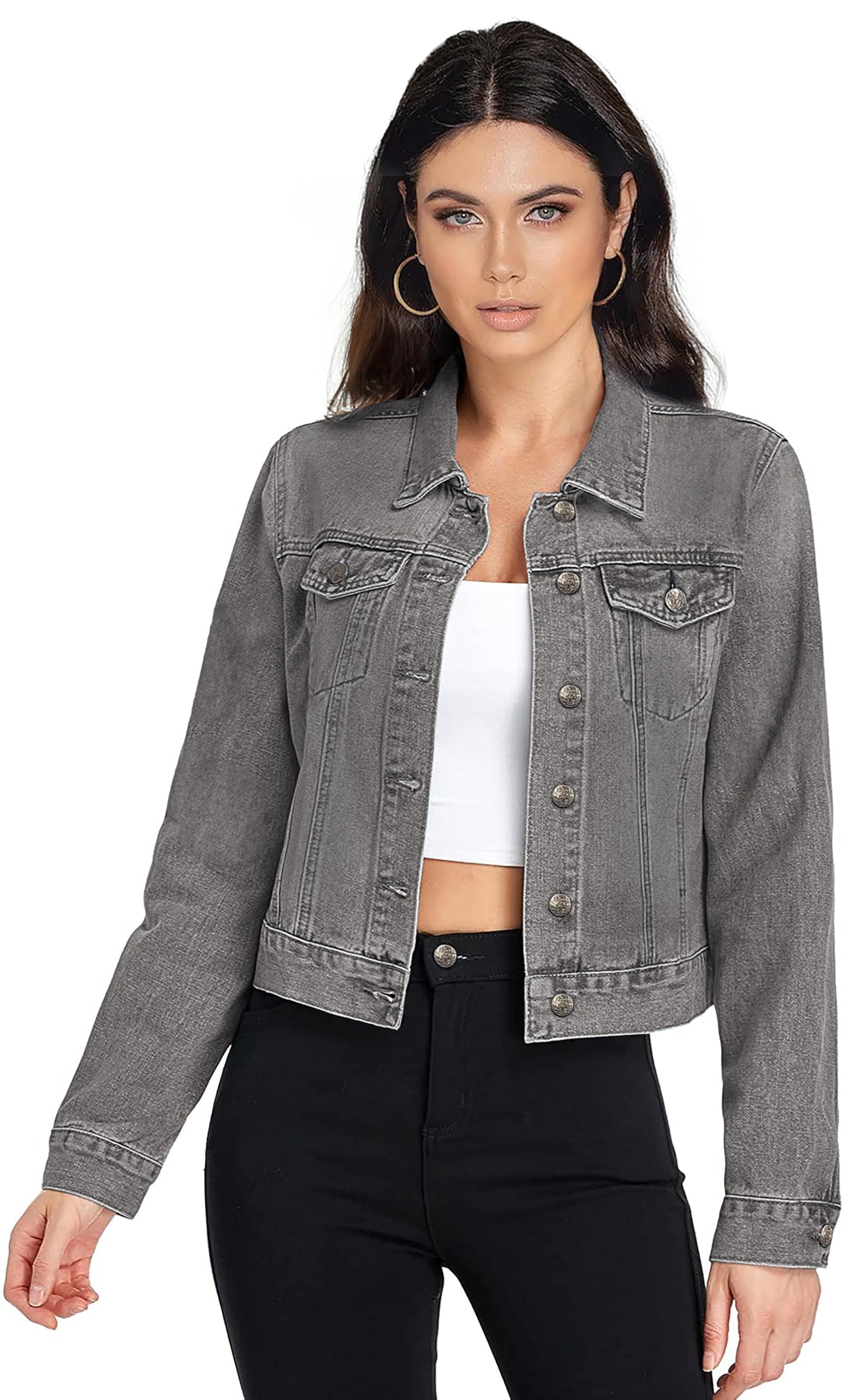 Hybrid & Company Women's Denim Jacket