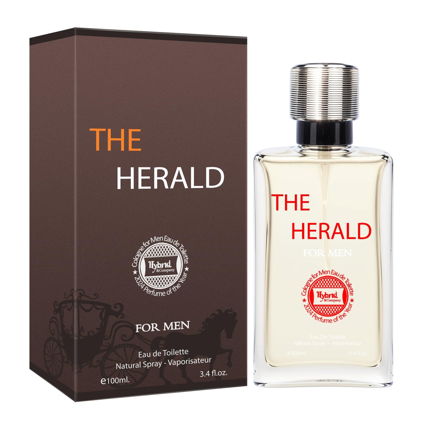 The Herald For Men Eau De Toilette Vaporisateur Natural Spray 3.4 Fl Oz