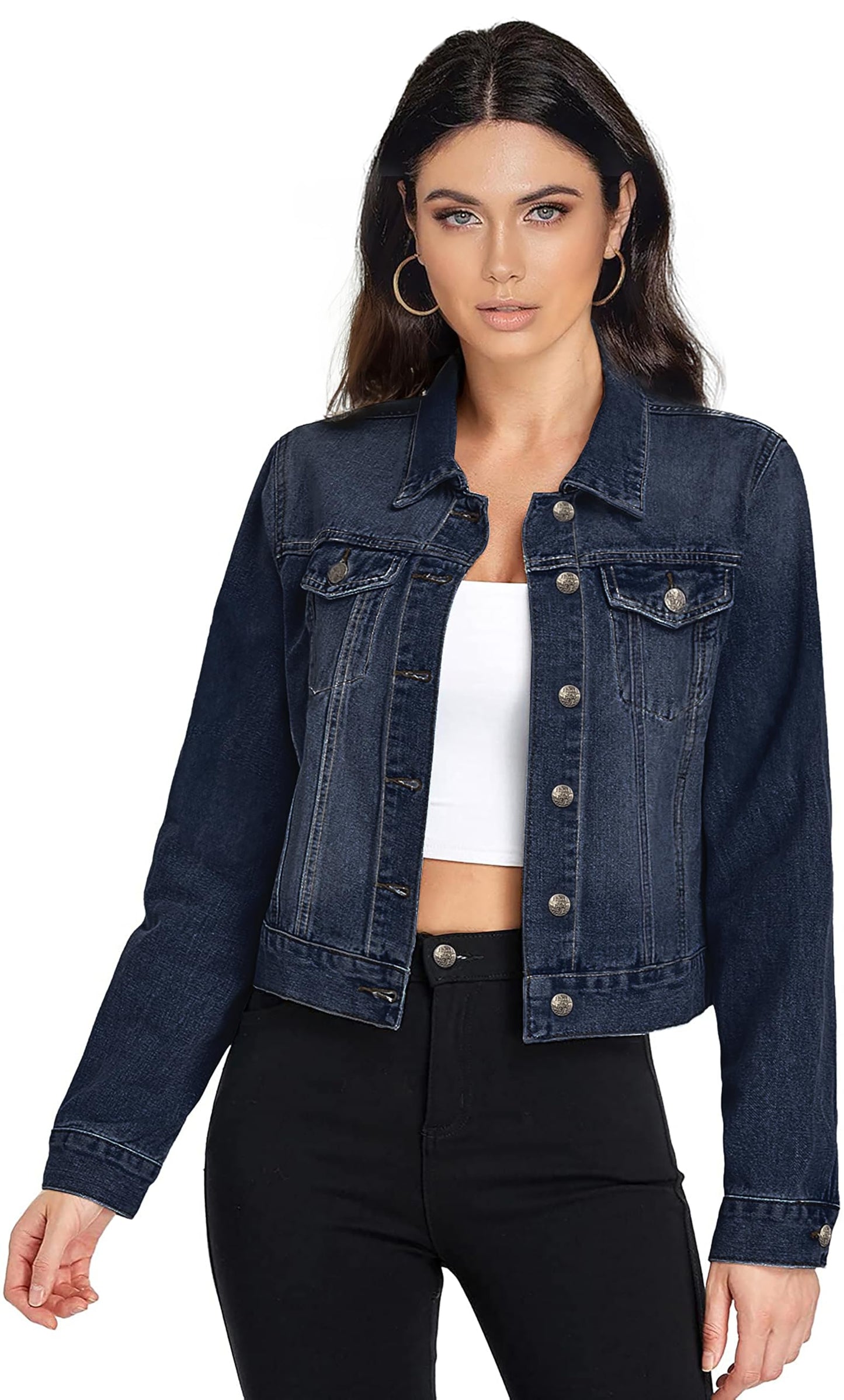 Hybrid & Company Women's Denim Jacket