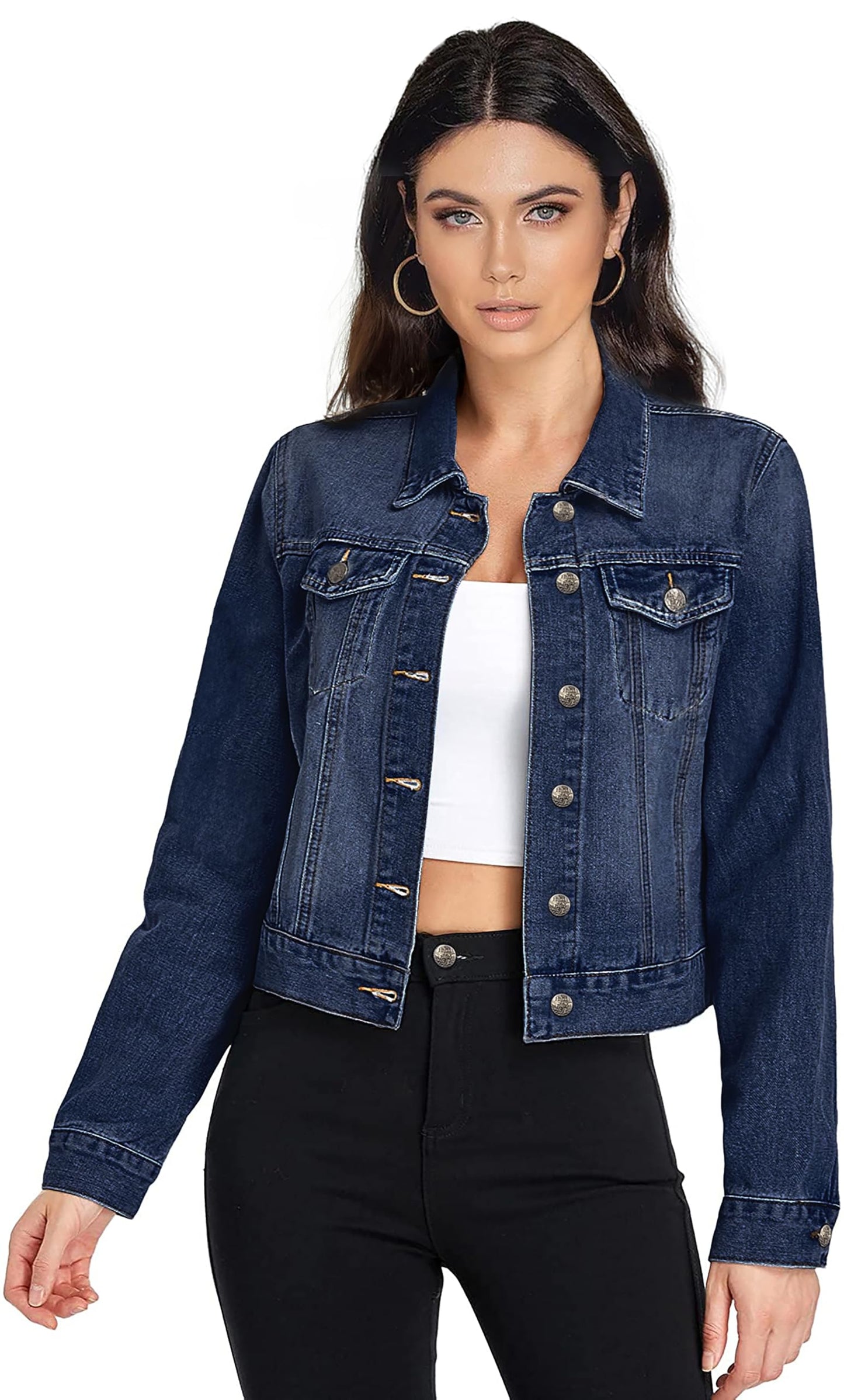 Hybrid & Company Women's Denim Jacket