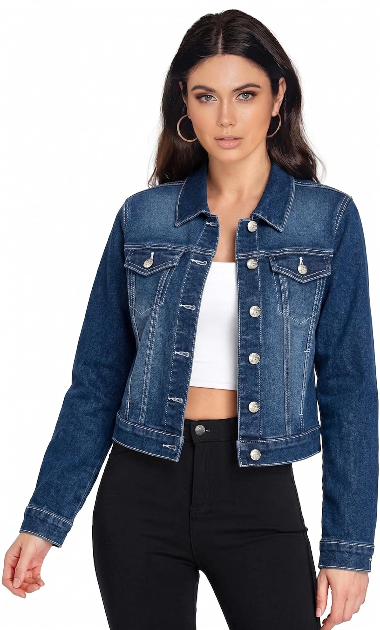 Hybrid & Company Women's Denim Jacket
