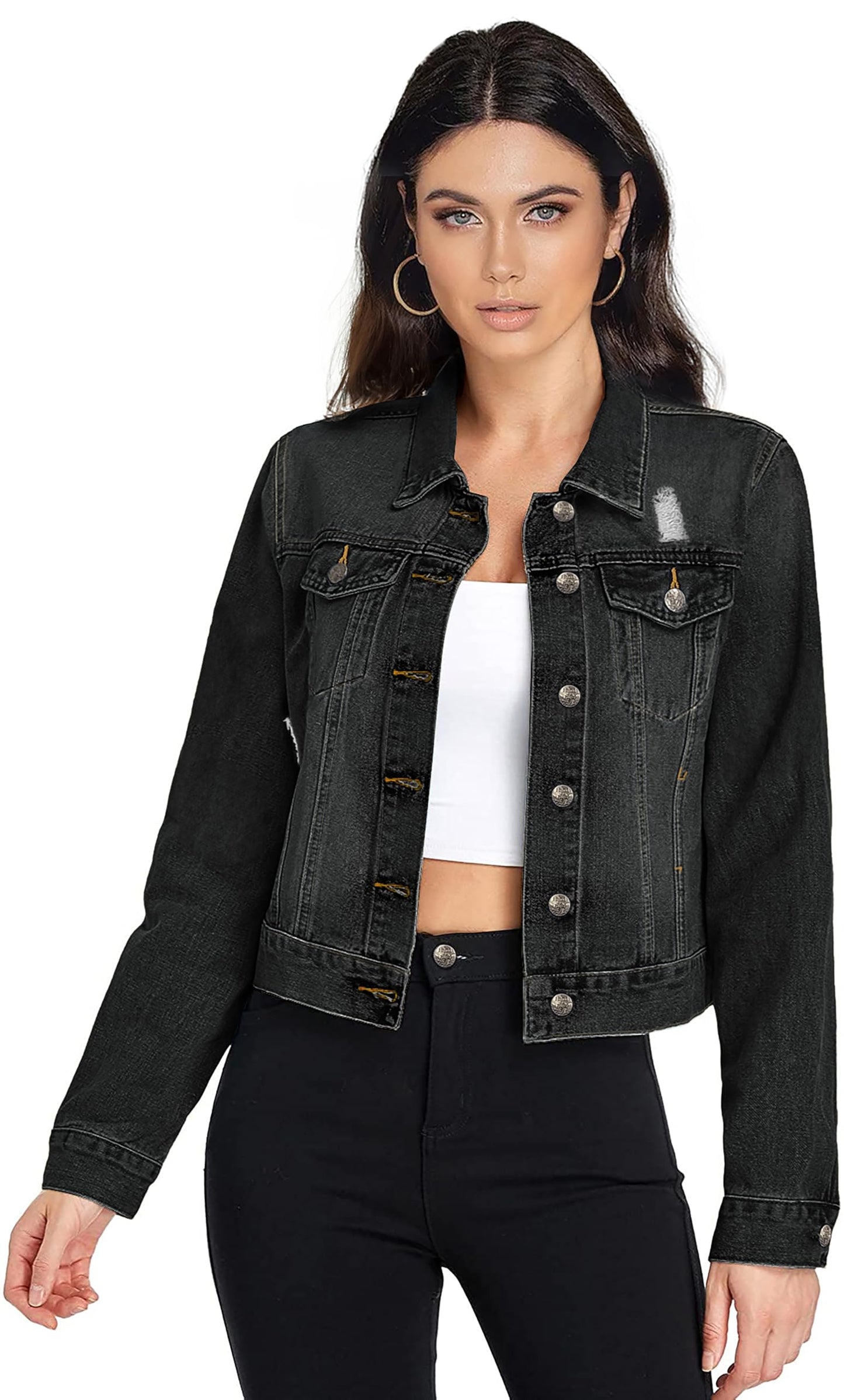 Hybrid & Company Women's Denim Jacket