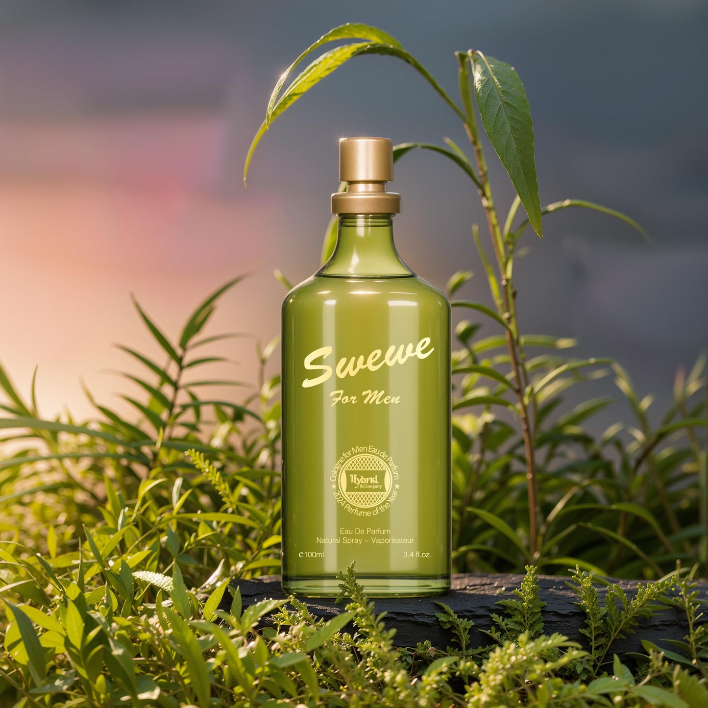 Swerve For Men Eau De Parfum Vaporisateur Natural Spray 3.4 Fl Oz