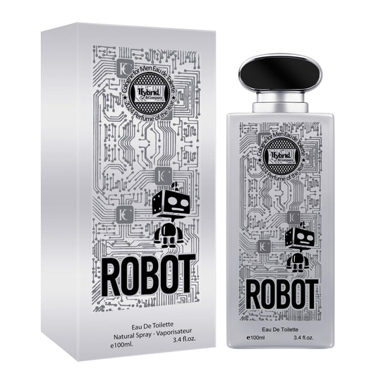 Robot For Men Eau De Toilette Vaporisateur Natural Spray 3.4 Fl Oz