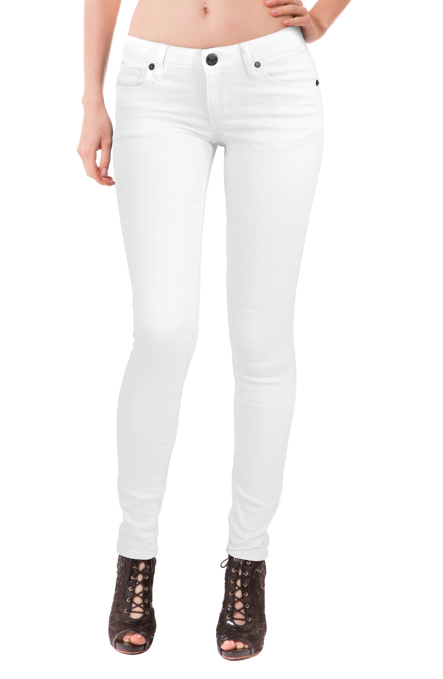 Women's Low Rise Denim Skinny Jeans