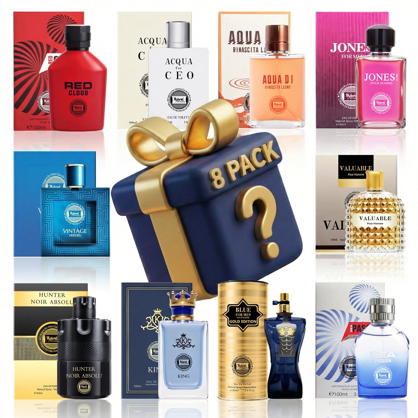 Hybrid & Company Men's Cologne Mystery Box