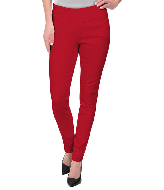 Plus Women's Elastic Waist Millennium Twill Pull On Pants