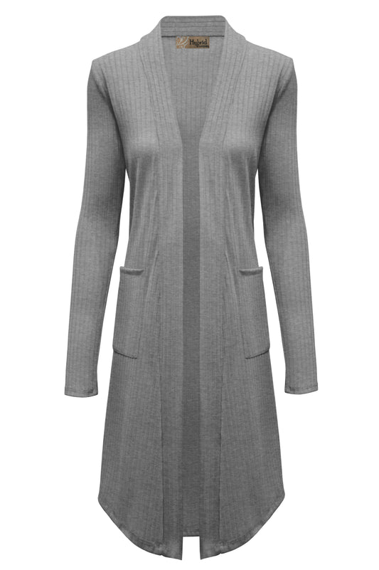 Women's Plus Open Front Drape Cardigan
