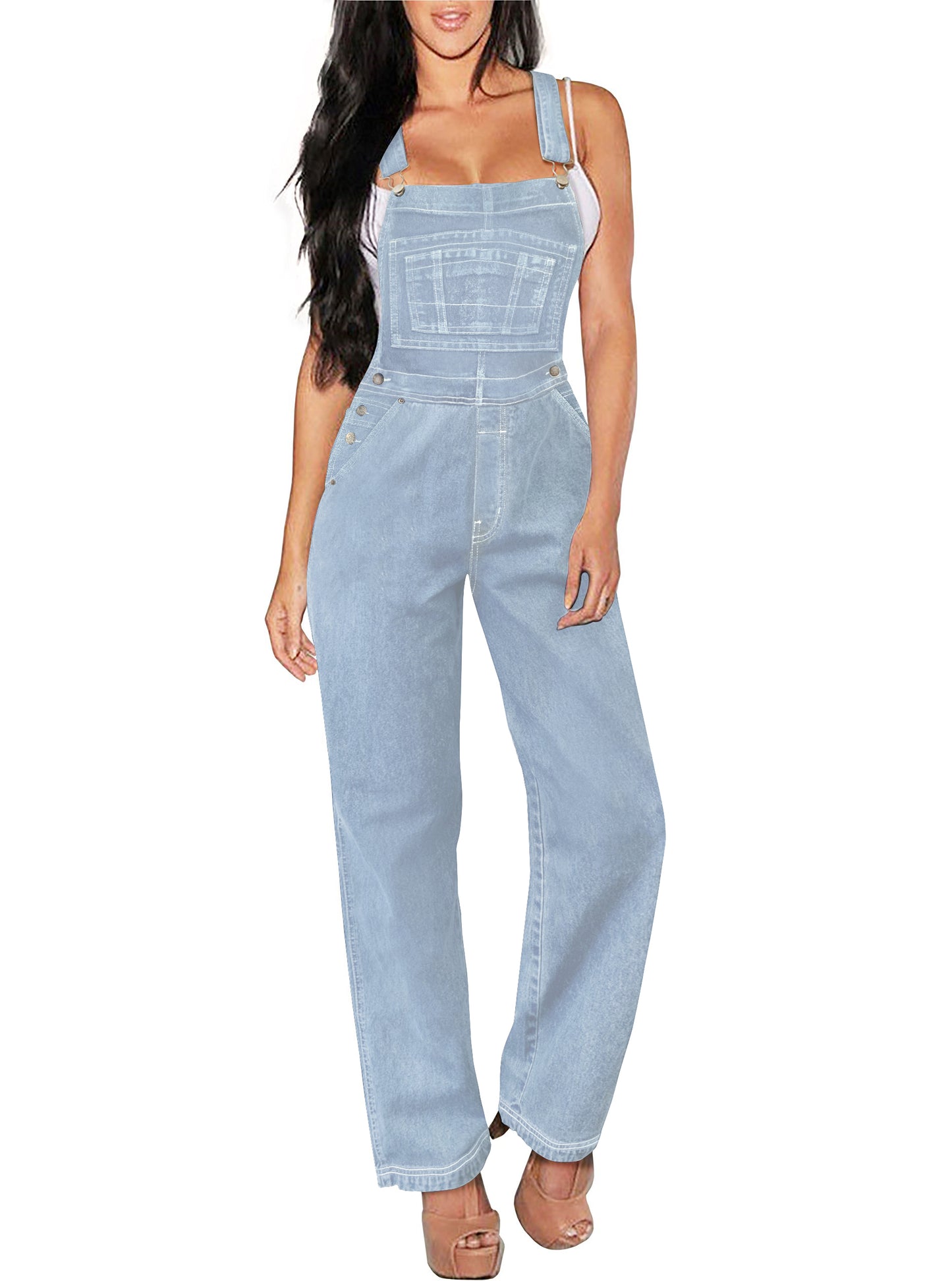 Women's Denim Overalls