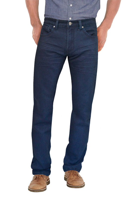 Mens Super Comfy Straight Stretch Denim Jean
