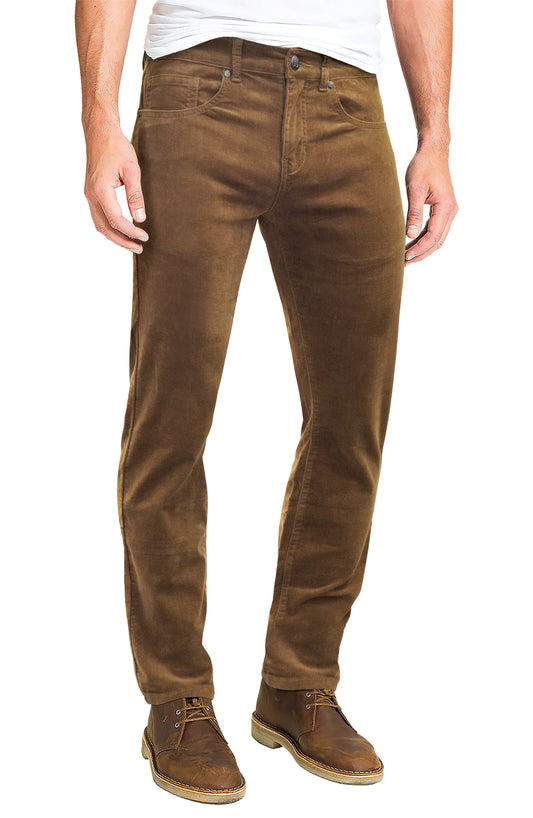 Men Slim Stretchy Casual Corduroy Pant
