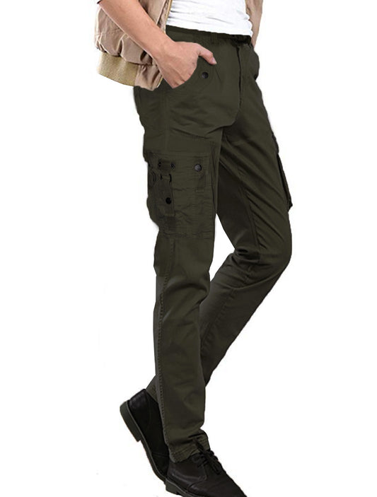 Mens Relaxed Fit Cargo Pants