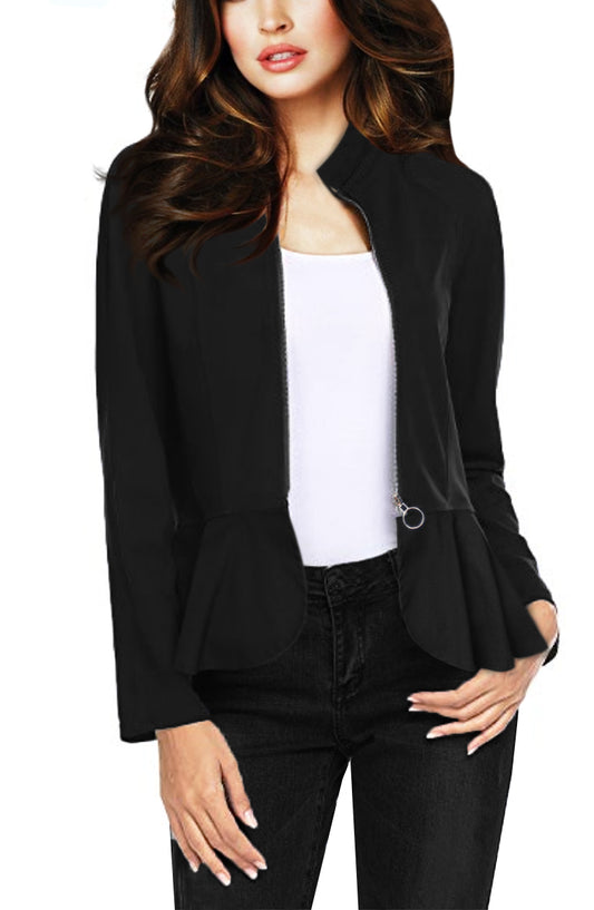 Women's Millennium Zip up Blazer Jacket